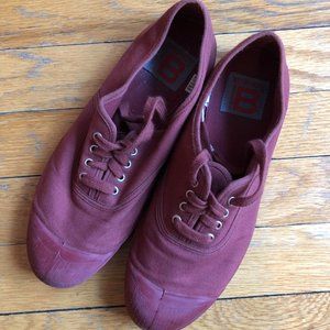 Bensimon Women's Red Tennis Shoes, US Size 7